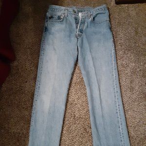 Levis Men's 501 button front 31W 32L original fit